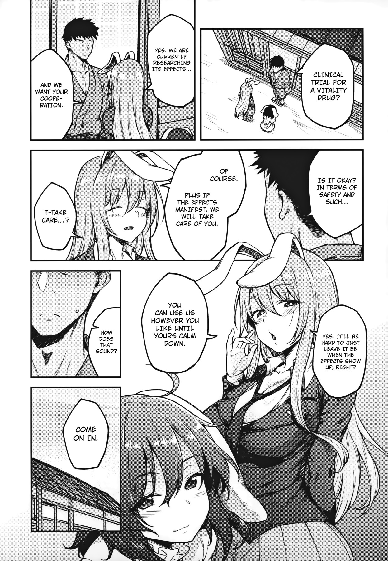 Hentai Manga Comic-Horny Bunny Girl-Read-6